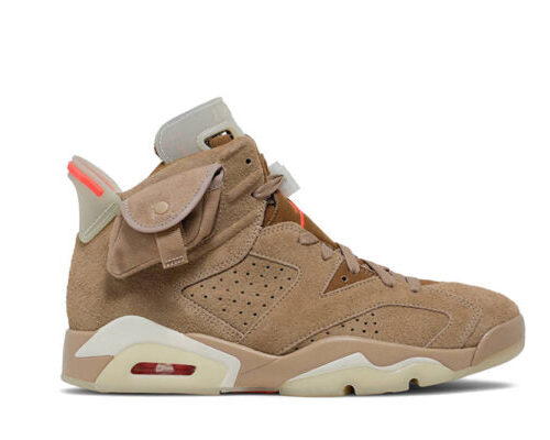 Jordan 6 Retro Travis Scott British Khaki - 19