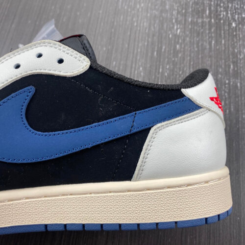 Travis scott x air jordan 1 blue black - 6