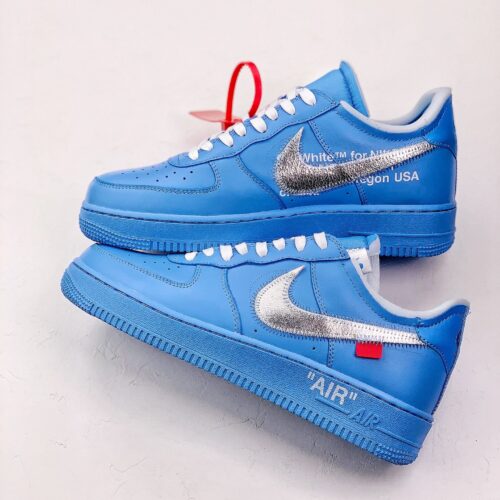 Nike Air Force 1 Low Off-White MCA University Blue - 2