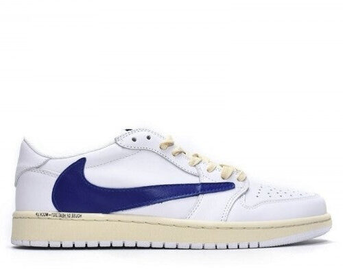 Travis Scott Jordan 1 Low White Blue - 8